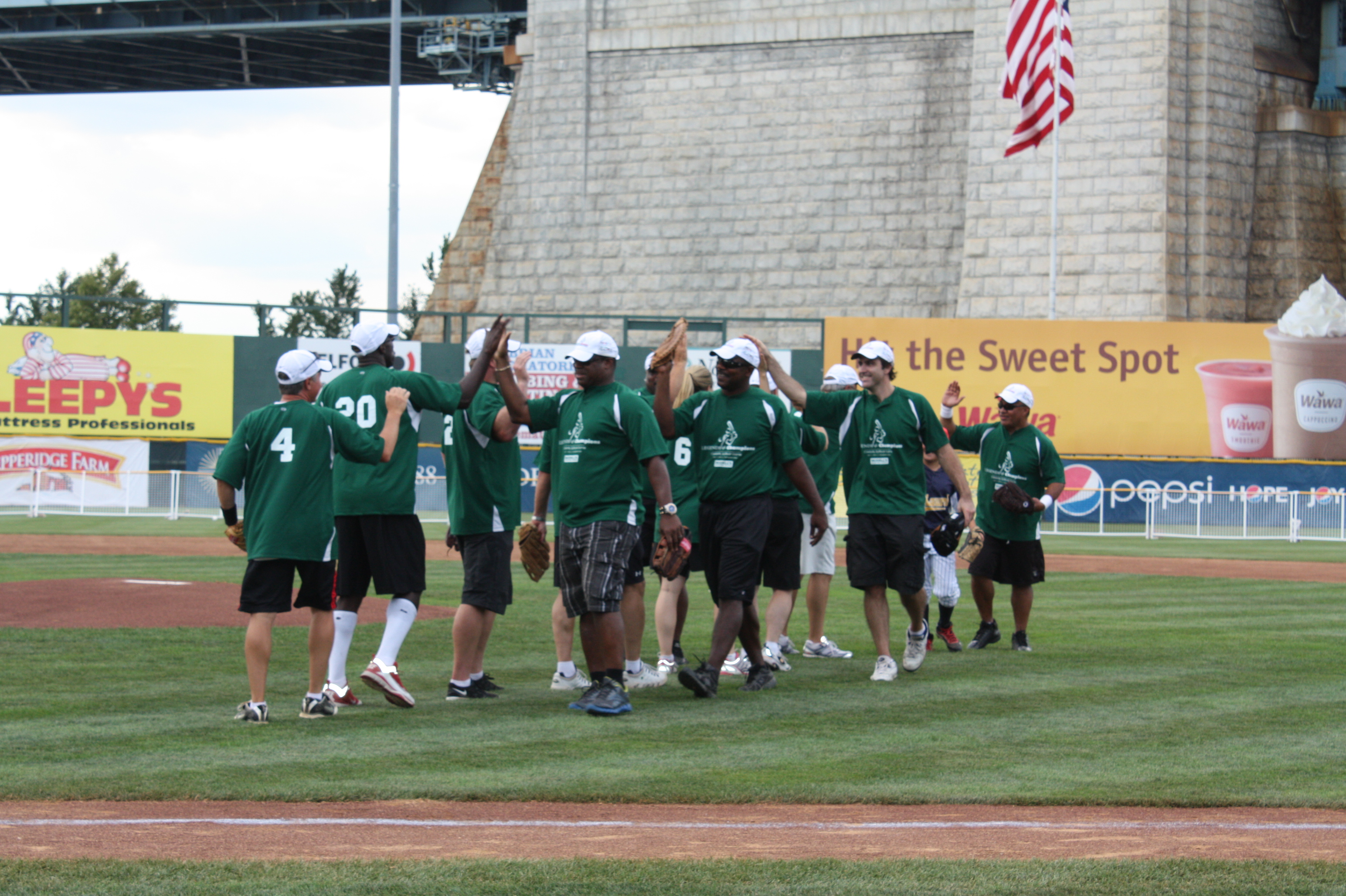 Celebrity softball 19